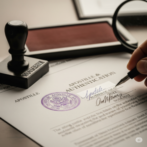 Apostille Prep & Notarization - RON